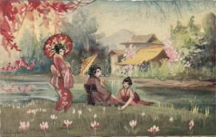 Ladies litho s:Chiostra