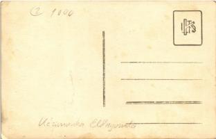 Budapest (?), Kézimunka előnyomda üzlet. photo (EK)