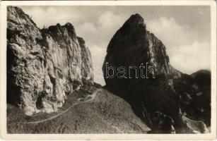 Tátra, Magas-Tátra, Vysoké Tatry; Zelezná brána v Belanskych alpách / Vaskapu-hágó / mountain pass