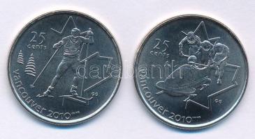 Kanada 2008-2009. 25c "Vancouveri Olimpia" (2xklf) T:AU Canada 2008-2009. 25 Cents "V...