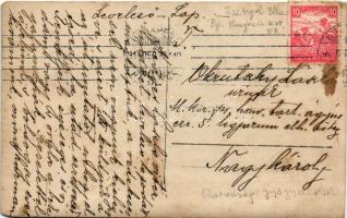 1917 Budapest XIII. Angyalföld, Hungária körút (ma Róbert Károly körút és Szent László út sarka), Es...