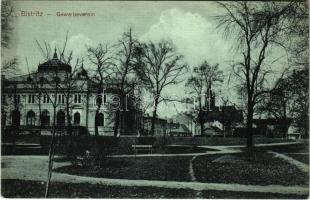 Beszterce, Bistritz, Bistrita; Gewerbevereins / Ipartársulati épület. Botschar kiadása / House of Craftsmen Association