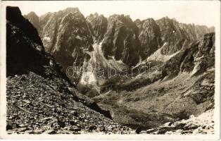 Tátra, Magas-Tátra, Vysoké Tatry; Sátán-csúcs / Satan / mountain peak, photo