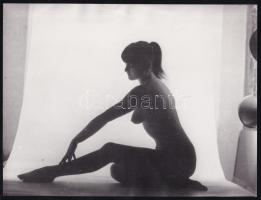 cca 1970 3 akt fotó 24x16 cm ig