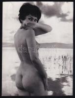 cca 1970 3 akt fotó 24x16 cm ig