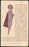 1929 ifj. Bittner János rádió laboratóriuma képes reklám leporelló
