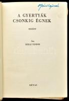 Márai Sándor: A gyertyák csonkig égnek. Márai Sándor munkái. A borító Fenyves Sándor grafikus munkáj...