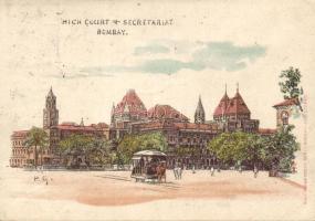 Bombay litho 122x87mm s:P.G. (Rb)