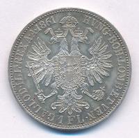 Ausztria 1861A 1Fl Ag "Ferenc József" T:1- kis ph., patina
Austria 1861A 1 Florin Ag &quo...