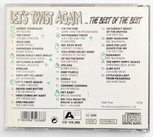 Let's Twist Again ...The Best Of The Best. CD. Ausztria. VG, sérült borítóban
