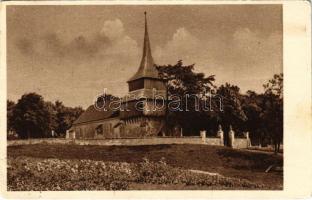 Bán, Trencsénbán, Bánovce nad Bebravou; Pamatny kostolík z XV. storocia / Templom a 15. századból / church from the 15th century (Rb)