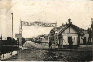 Cservenka, Crvenka; Angol-Magyar Cukoripar R.T. cukorgyára / sugar factory (r)