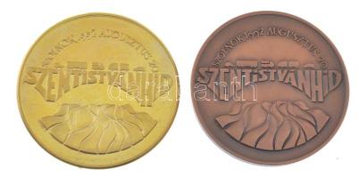 Győrfi Sándor (1951-) 1992. "Szent István híd - Szolnok 1992. augusztus 20 / Jász-Nagykun-Szoln...