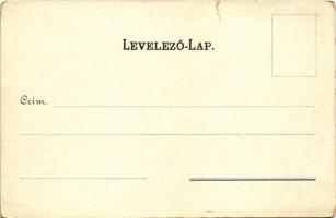 Balatonfüred, Balaton-Füred; Balatoni részlet, yachtok és csónakok. Köves és Boros kiadása (szakadás...