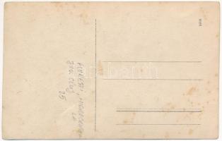 1924 Szászfenes, Floresti, Fenes; Hidrocentrala / Vízerőmű, belső munkásokkal / hydroelectric power ...