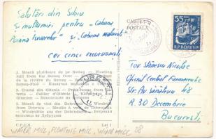 1966 Nagyszeben, Hermannstadt, Sibiu; Muzeul Brukenthal, Sectorul in aer liber Dumbrava. Moara pluti...