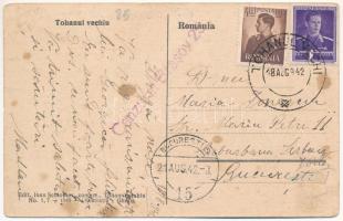 1942 Ótohán, Tohanu Vechi, Alttauchen (Zernyest, Zernest, Zarnesti); Biserica si Scoala primara / te...