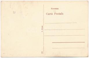 Gyalár, Ghelari; Str. Regele Ferdinand (Piata in zii de Sarbatori) / Ferdinánd király utca, piac ünn...