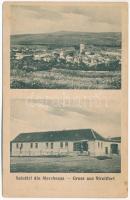 Mirkvásár, Streitfort, Mercheasa; látkép, üzlet. Martin Thome kiadása. F. Theil felvétele / general view, shop (EB)