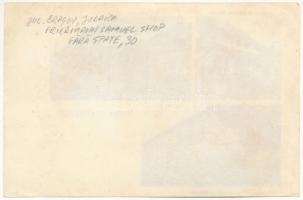 Olthévíz, Homoród-Hévíz, Hoghiz; Primaria, Scoala / Községháza, Iskola, Friedmann Sámuel üzlete / to...