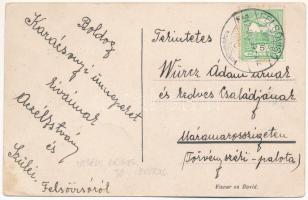 1912 Felsővisó, Felső-Visó, Viseu de Sus; Zsófia-forrás / spa, spring source (EB)