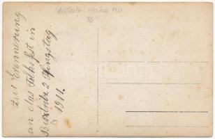 1911 Beszterce, Bistritz, Bistrita; Zur Erinnerung an das Volksfest in Bistritz Pfingstag 1911 / Az ...