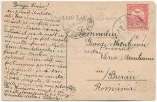 1908 Zajzon, Zaizon-fürdő, Zajzonfürdő, Zizin; Anna villa (W.L. ?) / villa, spa (EM)