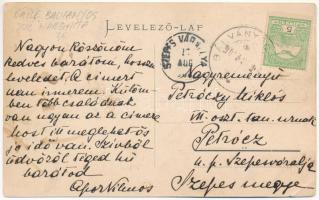 Bálványosfürdő, Baile Balvanyos (Torja, Turia); hideg és meleg fürdő. Bogdán F. fényképész / spa, ba...