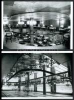 1937 Budapest, a Dunapark Kávéház külső-belső látványa, 6 db modern nagyítás a néhai Lapkiadó Vállal...