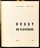 Hilda Fialová - Andrej Fiala: Hrady na Slovensku. Bratislava, 1966., Vydal Obzor. Gazdag fekete-fehér képanyaggal illusztrált. Benne rengeteg felvidéki magyar vonatkozású várral. Szlovák nyelven. Több nyelvű rezümével, többek között magyar nyelven is. Kiadói egészvászon-kötés.