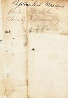 1762 Uti passzus a nagyváradi jezsuita rendház Szűz Mária Társulatának Osdolai András részére