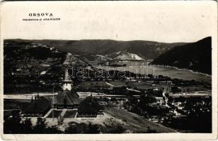 1941 Orsova, Manastirea si Ada Kaleh / monostor és Ada Kaleh szigetének látképe. photo (EK)