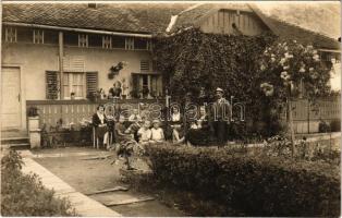 1930 Sepsiszentgyörgy, Sfantu Gheorghe; nyaraló / villa. photo (ragasztónyom / gluemark)