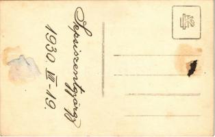 1930 Sepsiszentgyörgy, Sfantu Gheorghe; nyaraló / villa. photo (ragasztónyom / gluemark)