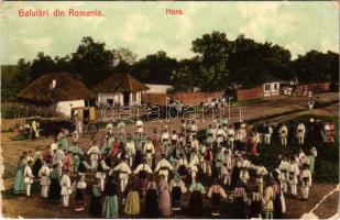 1907 Salutari din Romania, Hora. Ad. Maier & D. Stern / Romanian folk dance (EK)