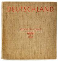 Deutschland Olympia Jahr 1936. Belrin, 1936. Volk und Reich Verlag. Mogyoróssy Győző 
olimpiai bron...