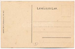 Budapest III. Békásmegyer, utca és templom, Hölczl József üzlete. Anitta No. 534 a