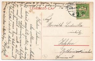 1910 Budapest XXII. Budafok, Sacellary és Törley kastély (EK)