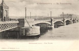 St. Petersbourg, Nicolas bridge