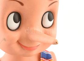 Pinokkió Miglio műanyag baba sapka hiányzik. 52 cm