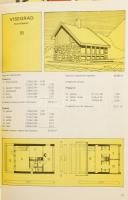 Vegyes nyaralókkal kapcsolatos tervek, 3 db: 

Szőlőhegyi nyaraló tervek. Bp., 1974., Építésügyi T...