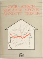 Győr-Sopron, Komárom megyei ajánlott tervek. A magánlakásépítés ajánlott tervei. Bp., 1989.,Építésügyi Tájékoztatási Központ. Gazdag képanyaggal illusztrált. Kiadói papírkötések.