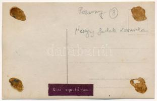 Pozsony, Pressburg, Bratislava (?); Nagy fedett lovarda, első equitátiom, katonák kerékpáron / K.u.k...