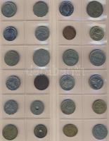 Jó világpénz tétel, 678db, régi és új, nagyon sok jobbal, rengeteg tengerentúllal!