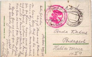 1918 Shkoder, Shkodra, Skadar, Skodra, Scutari, Skutari; Rruga Franz Ferdinand (Shqypenie) / street