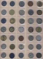 Jó világpénz tétel, 678db, régi és új, nagyon sok jobbal, rengeteg tengerentúllal!