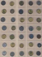 Jó világpénz tétel, 678db, régi és új, nagyon sok jobbal, rengeteg tengerentúllal!