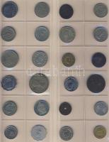 Jó világpénz tétel, 678db, régi és új, nagyon sok jobbal, rengeteg tengerentúllal!