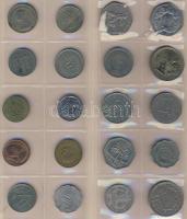 Jó világpénz tétel, 678db, régi és új, nagyon sok jobbal, rengeteg tengerentúllal!