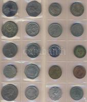 Jó világpénz tétel, 678db, régi és új, nagyon sok jobbal, rengeteg tengerentúllal!